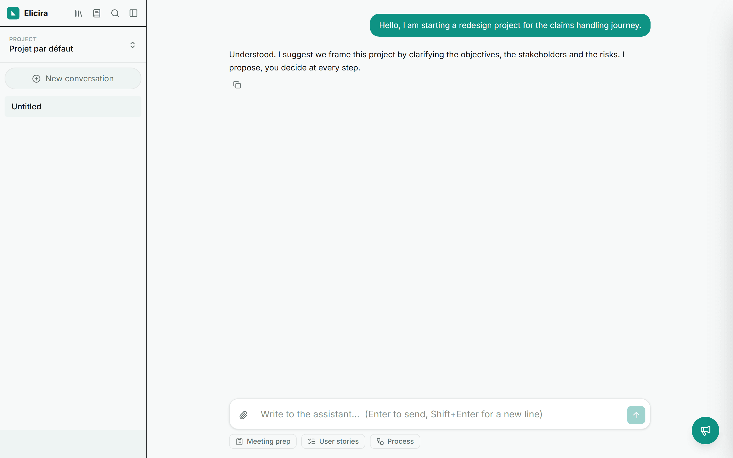 A question asked to the assistant and its answer in the thread.